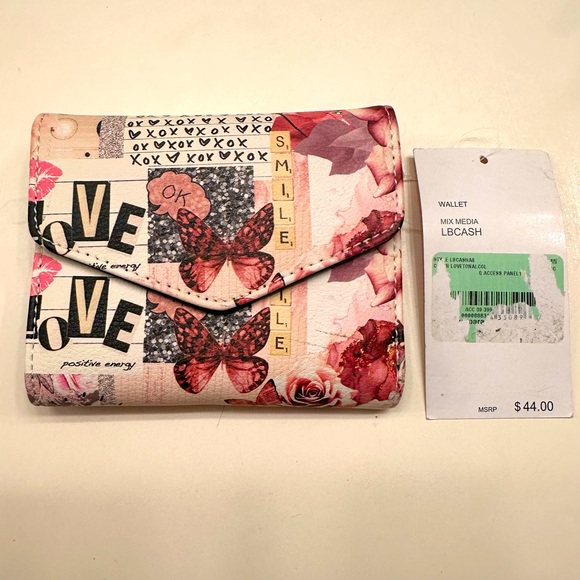 Betsey Johnson Bags Nwt Luv Betsey Xoxo Trifold Wallet Poshmark
